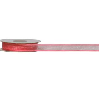 ORGANZA SATIN EDGE ( CAPRICE ) 15mm x 23Mtr MELON