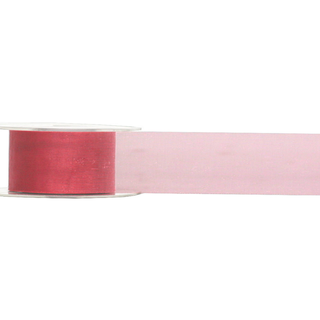 ORGANZA NON WOVEN (SOFIA) 38mm x 50Mtr ROSE PINK