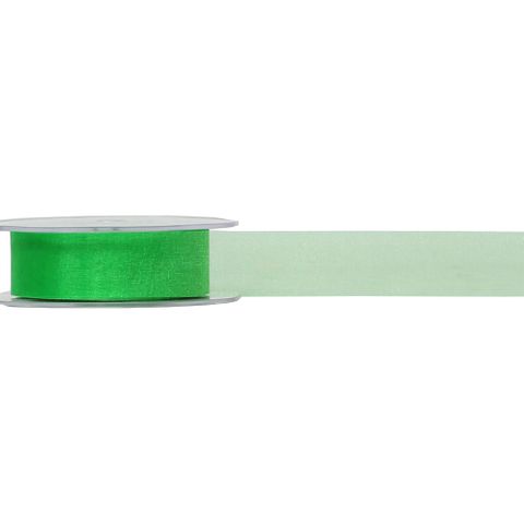ORGANZA NON WOVEN (SOFIA) 25mm x 50Mtr EMERALD GREEN