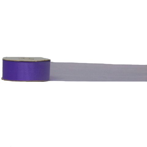 SPARKLE ORGANZA 38mm x 50Mtr VIOLET / PURPLE