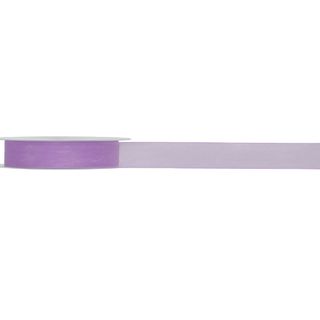 ORGANZA WOVEN EDGE 16mm x 50Mtr LILAC