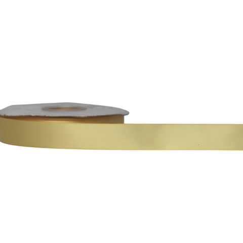 SATIN DOUBLE FACE 25mm x 45Mtr BUTTERCUP-SPECIALS NO RETURNS