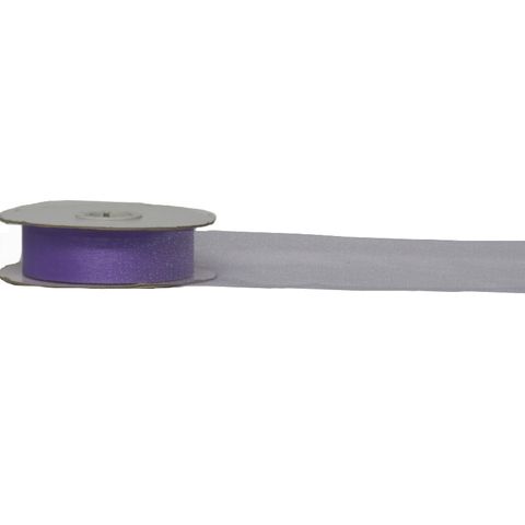SPARKLE ORGANZA 25mm x 50Mtr LAVENDER