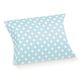 PILLOW SMALL 70(L)x70(W)x25(H)mm DOTTI BLUE  (PACK OF 10)