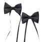 WINE BOTTLE BOW TIE - BLACK (PACK OF 12)
