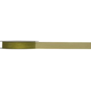 ORGANZA WOVEN EDGE 16mm x 50Mtr AVOCADO