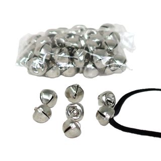 BELLS - SILVER METAL (PACK OF 50)