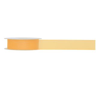 ORGANZA WOVEN EDGE 25mm x 50Mtr SOFT GOLD