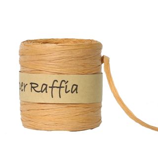 PAPER RAFFIA 40mm x 92Mtr STRAW