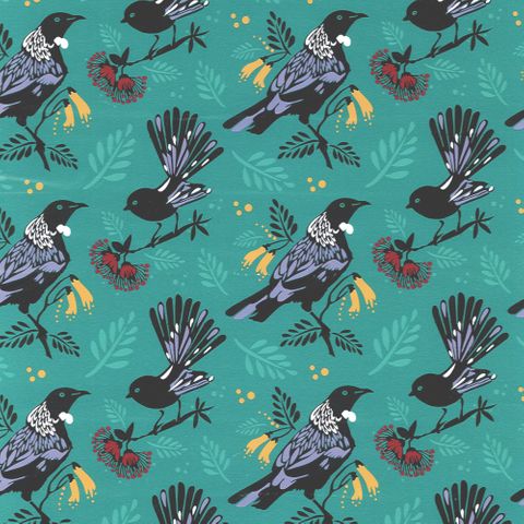 KIWIANA ( TEAL ) 700mm x 50Mtr