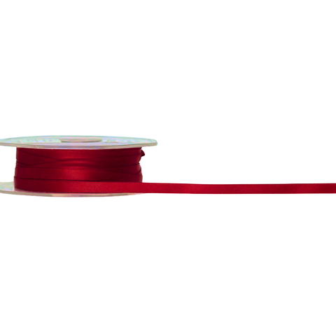 SATIN 07mm x 50Mtr DEEP RED
