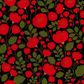 POPPY BLOOMS 500mm x 50Mtr - FREE CAPILLI 38mm OLIVE RIBBON