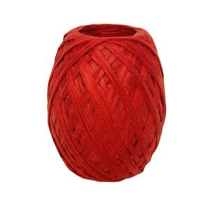PAPER RAFFIA 40mm x 45Mtr RED