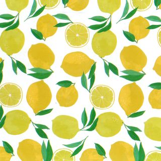 TISSUE PRINTED QUIRE (20 SHEETS) LEMONS SIZE 76cm x 50cm