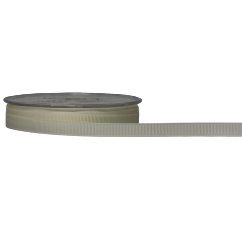 GROSGRAIN 10mm x 23Mtr CREAM