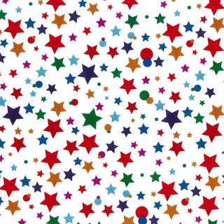 COLOURFUL STARS 500mm x 50Mtr