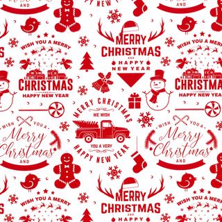 HAPPY HOLIDAYS 700mm x 50Mtr