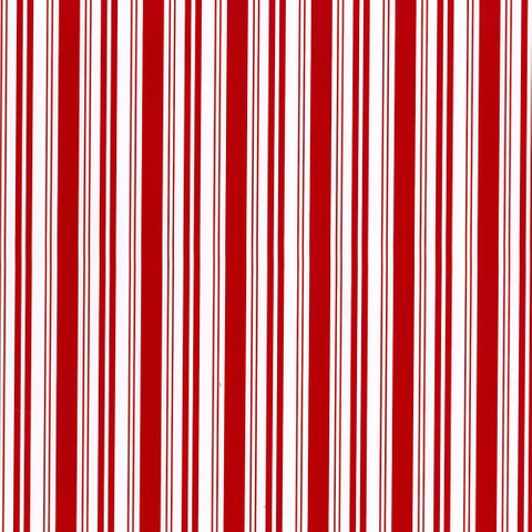 WHITE & RED STRIPE 500mm x 50Mtr