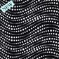 SPARKY WAVE BLACK & WHITE 500mm x 50Mtr
