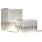 WHITE XMAS TREE BOX WITH ROPE HANDLE LARGE 280(L)x200(W)x350