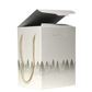 WHITE XMAS TREE BOX WITH ROPE HANDLE LARGE 280(L)x200(W)x350