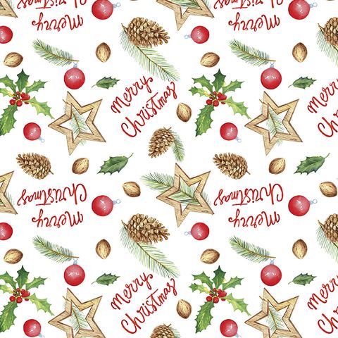 MINI ROLL CHRISTMAS CHEERS 200mm x 50Mtr (NO RETURNS)