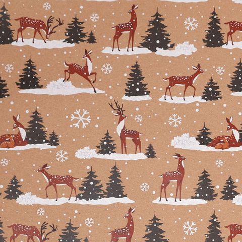 CHRISTMAS FOREST RECYCLED 700mm x 50Mtr
