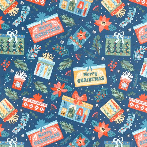 MINI ROLL KIWI CHRISTMAS 200mm x 50Mtr (NO RETURNS)