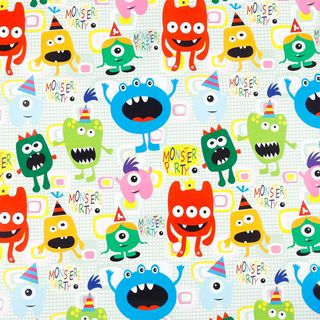 MINI ROLL MONSTER PARTY 200mm x 50Mtr (NO RETURNS)