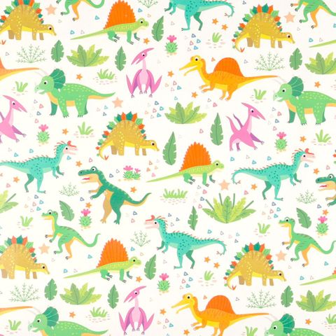 MINI ROLL DINOSAUR PARTY 200mm x 50Mtr (NO RETURNS)