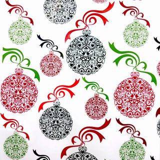 BAUBLES RED GREEN 500mm x 50Mtr
