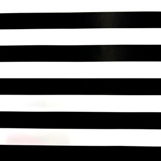 STRIPE BLACK WHITE 500mm x 50Mtr