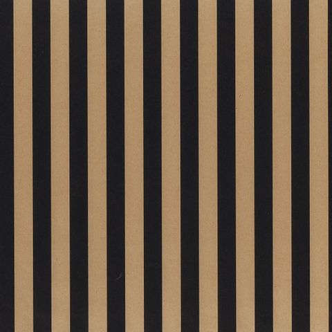 STRIPE BLACK (RECYCLED) 700mm x 50Mtr (INSIDE OUT NO RETURNS