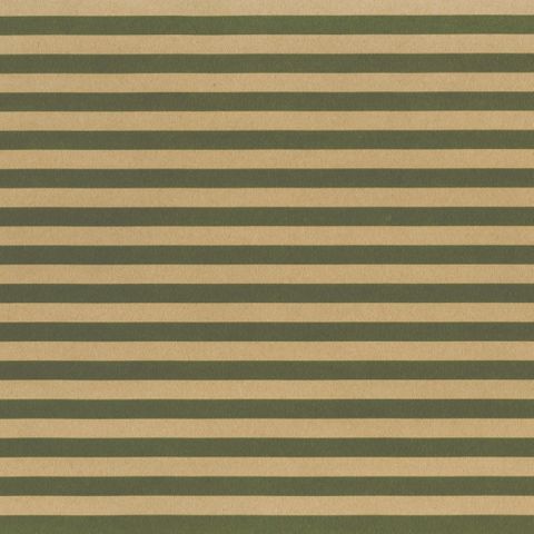 STRIPE OLIVE (RECYCLED) 700mm x 50Mtr (INSIDE OUT NO RETURNS