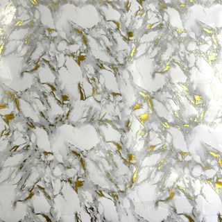 MINI ROLL MARBLE WHITE GOLD 200mm x 50Mtr (NO RETURNS)