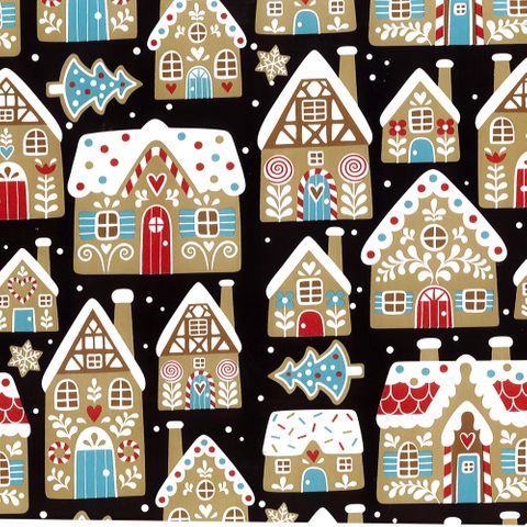 GINGERBREAD CABIN 500mm x 45Mtr (APROX) **NO RETURNS