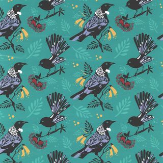 KIWIANA ( TEAL ) 500mm x 25Mtr (APPROX) **ROLLED INS OUT