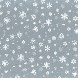 SNOWFLAKES SILVER 700mm x 50Mtr-(ROLLED INSIDE OUT-NO RETURN