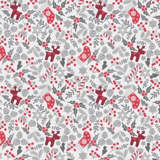 PETITE XMAS SILVER 350mm x 50Mtr