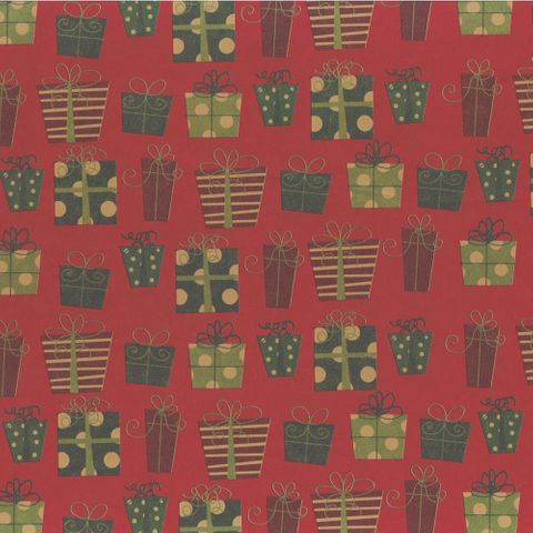 FESTIVE PRESENTS RECYCLED 350mm x 50Mtr **NO RETURNS**