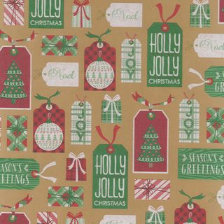 XMAS TAGS RECYCLED 350mm x 50Mtr - NO RETURNS
