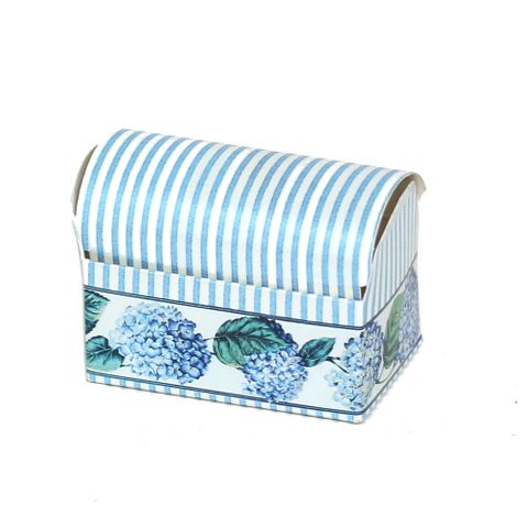 CHEST SMALL 7(L) x 4.5(W) x 5.2(H) cm FRENCH BLUE-PK OF10