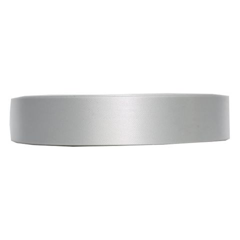FLORA SATIN 22mm x 92Mtr SILVER