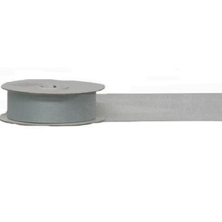 SPARKLE ORGANZA 25mm x 50Mtr LIGHT SILVER