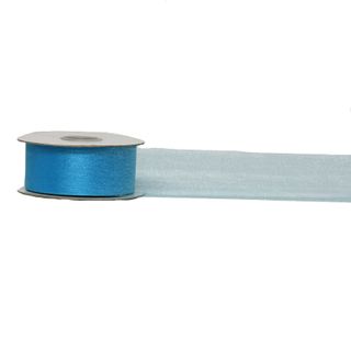 SPARKLE ORGANZA 38mm x 50Mtr TURQUOISE