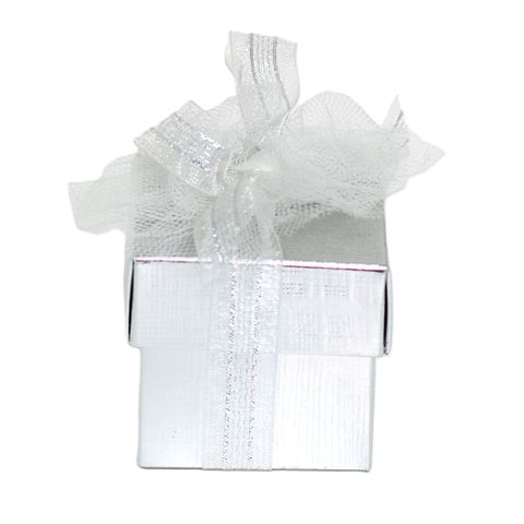 TRINKET 50x50x50mm SILVER -PACK OF 10