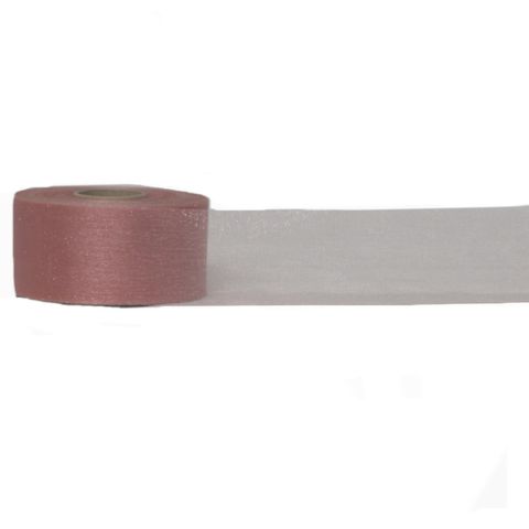 SPARKLE ORGANZA 38mm x 50Mtr MAUVE