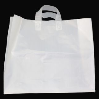 SOFTLOOP BAG LRG 39.5H x 45W x 15G cm WHITE (25 PER PACK)