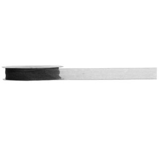 ORGANZA WOVEN EDGE 16mm x 50Mtr BLACK