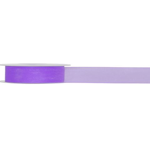 ORGANZA WOVEN EDGE 16mm x 50Mtr PURPLE